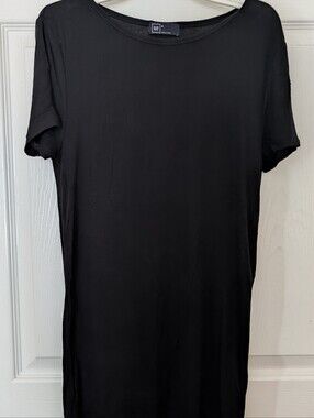 GAP Men Black Short Sleeve Crew Neck Tee